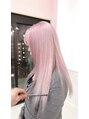 ミーナ バイ ワンズ 町田(mina by one's kyougoku)&nbsp;色落ち綺麗な淡めホワイトピンク♪[町田駅/ハイトーン/髪質改善]