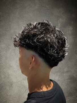 メンズカット/パーマ/ニュアンス/フェザー/フェード/20代/30代