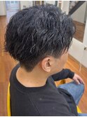 メンズツイストスパイラルパーマ