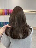 シア 春日部店(SHEER)&nbsp;ブリーチありオリーブベージュ