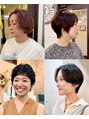 クオート(quoit) 大人女性に似合うショート・ボブ・白髪ぼかしハイライト☆