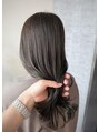 シアー(sheer)&nbsp;透明感のある艶カラー大人気オリーブグレージュ