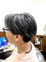 ファミリア ボンド(familiar BOND)&nbsp;ハイライト×ユニセックスショート