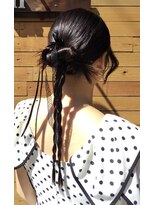 バイテン 久喜(X10)&nbsp;リボンカチモリアレンジ