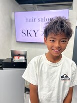 スカイ 本店(SKY)&nbsp;zuru_男の子　束間ショート