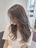 カット+頭皮にやさしい髪質改善カラー+4stepトリートメント［溝の口］