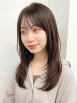アース 相模大野店(EARTH)&nbsp;レイヤーカット/顔周りカット/髪質改善艶ミディアム