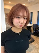 ベイ(BAE)&nbsp;10代/20代/新潟ボブ/レイヤー/ハイトーンカラー/似合わせカット