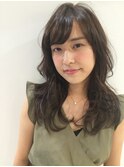 戸田恵梨香風セミディ