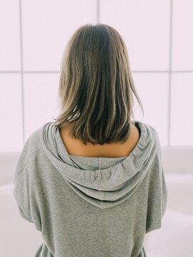 エクファ ヘア リゾート 大津 瀬田店(ex-fa hair resort) 【瀬田◆エクファヘアリゾート】ワンカールレイヤーミディ