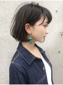 【GARDEN川谷】20代30代大人可愛い小顔ナチュラルボブ