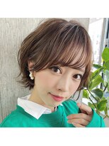 ラノバイヘアー(Lano by HAIR) アースカラー くびれヘア ツートンカラー