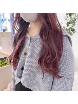 エルフ(elf) ピンクベージュ×シルバーグレー