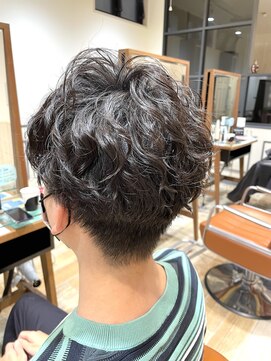 ネオリーブエム(Neolive em;) メンズパーマ×ナチュラル