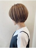 大人可愛い　ショート　ボブ◎宮城