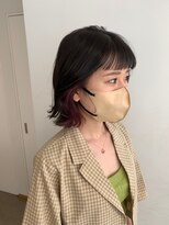 エミィ(emme)&nbsp;【emme×笹川】インナーカラー×ボブ