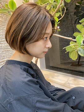 オーシャン(Ocean) ［Ocean Hair&Life 水田成美］ミルクチョコレート/ミニボブ/ボブ