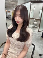 ボタン ハカタ(VOTAN hakata)&nbsp;【柿本真優】韓国ヘア/前髪顔まわりカット/ブラウンカラー