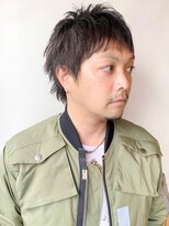 モリオフロムロンドン 原宿本店(morio from London) 【morio原宿】黒髪　ショートウルフ