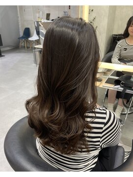 ロンドアヴァントゥス 池袋(Lond aventus) 韓国レイヤー/韓国風/ボブ/髪質改善/黒髪/ブリーチなし〔池袋〕