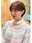 lond fleur小泉　ショートボブヘア