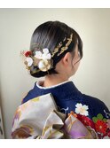 成人式 × 振袖ヘア