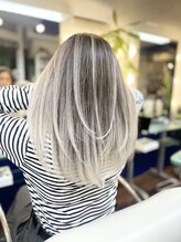 ヘアースタジオ ハーフバック 高尾店(HAIR STUDIO HALF BACKS×１/2) 髪質改善トリートメントバレイヤージュ