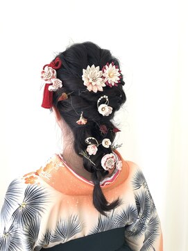 サクララ(Sakura la) 袴と編み下ろしヘアとセットメニュー