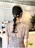 《持ち込みok》バックカチューシャアレンジ　satsuki
