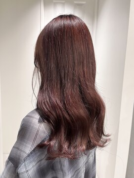 ゼスト 八王子店(ZEST) ブリーチなしレッド/暖色カラー【佐々木麻衣】