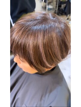 プラグ ヘアーデザイン 大名店(PLUG hair design) 白髪ぼかしハイライト