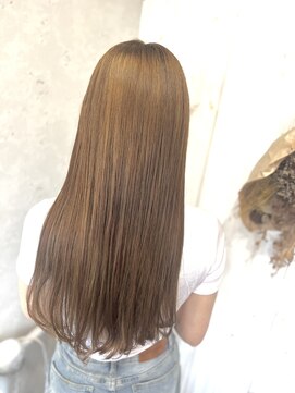 アズミー 自分らしく(As.me) 【Asme】ロングミルクティーベージュ