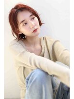 リリィ 北千住(Lily.)&nbsp;センターパート　ボブ　切っぱなし