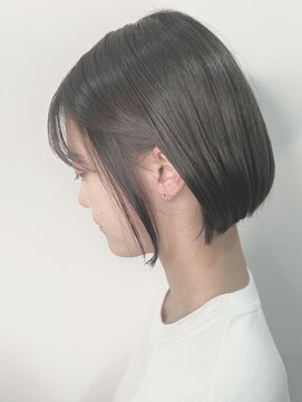 ウィローズ(WILLOW'S) 大人可愛いひし形ハンサムショートボブ前下がり