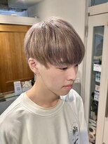 テトラ バイ ネオリーブ 横浜西口店(tetra by neolive)&nbsp;ブリーチ　ハイトーン　シルバーベージュ　横浜