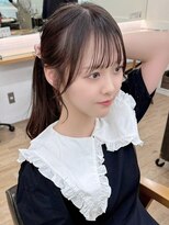 ネオリーブ クーロ(Neolive curro)&nbsp;韓国前髪顔周り×小顔レイヤー[横浜/縮毛矯正/丸型卵型逆三角形]