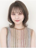 似合わせカット前髪うる艶髪シースルーバング艶感小顔カット