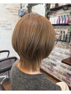 ヘアーデザイン ニコ(Hair Design nico) ショートレイヤーウルフ