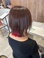 アヴァンス 箕面(AVANCE.)&nbsp;インナーカラー×RED