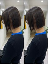 ローリン(Rolling)&nbsp;【RURI】10代20代/切りっぱなしボブ/グレージュ/福岡天神