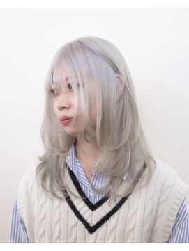 ルプラ ガーデン(le-pla garden) ホワイトベージュ#ケアブリーチ#ダブルカラー#髪質改善#豊橋