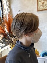 ラック(LUCK)&nbsp;バレイヤージュ/船橋/くすみベージュ/細めハイライト