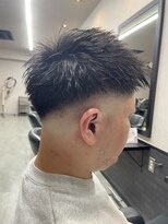 シーク 千葉中央駅(SEEK)&nbsp;MEN’S HAIR/サーフカール/刈り上げセンターパート/千葉駅