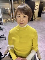 フィルム(FILM)&nbsp;【FILM村田】50代大人女子ショート！上品な白髪ぼかしハイライト