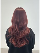 オーガニック リブ 川越(organic+live)&nbsp;20代30代春の艶ピンクロング小顔くびれヘア