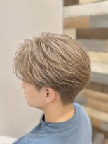 ORIGIN大須/上前津/パーマ/ハイトーン/メンズ特化【オリジン】【6/5 NEW OPEN(予定)】&nbsp;ミルクティーベージュ