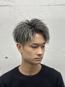 メンズ ラピス(Men's Lapis) 七三センターパート