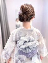 ロゼ(Rose'.)&nbsp;浴衣に合うアップ