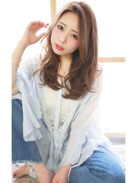 トティア 堀江(Totia) 【GRAND OPE/Totia堀江】斜めバングゆるふわロング