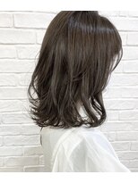 トハコ(&haco)&nbsp;グレージュ×ミディアムヘア☆